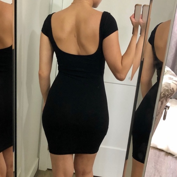 GUESS Black Mini Dress - Picture 2 of 4